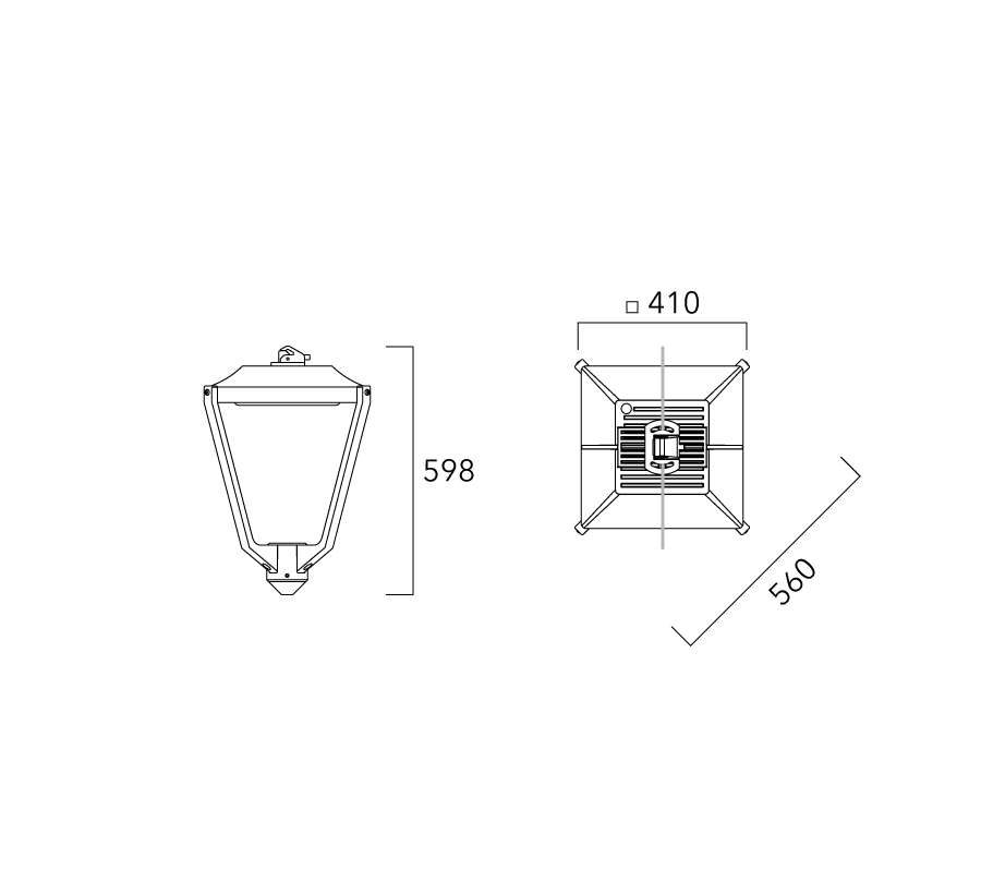 XTO Square caténaire Schematics