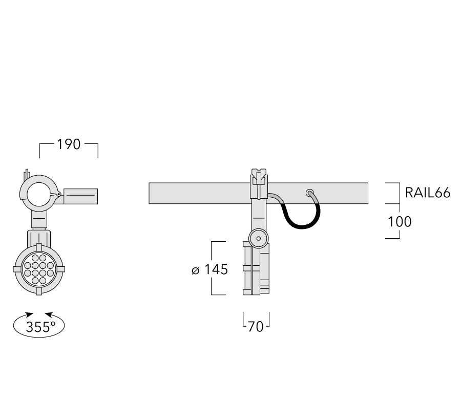 FLC131 LED RAIL66 Schematics