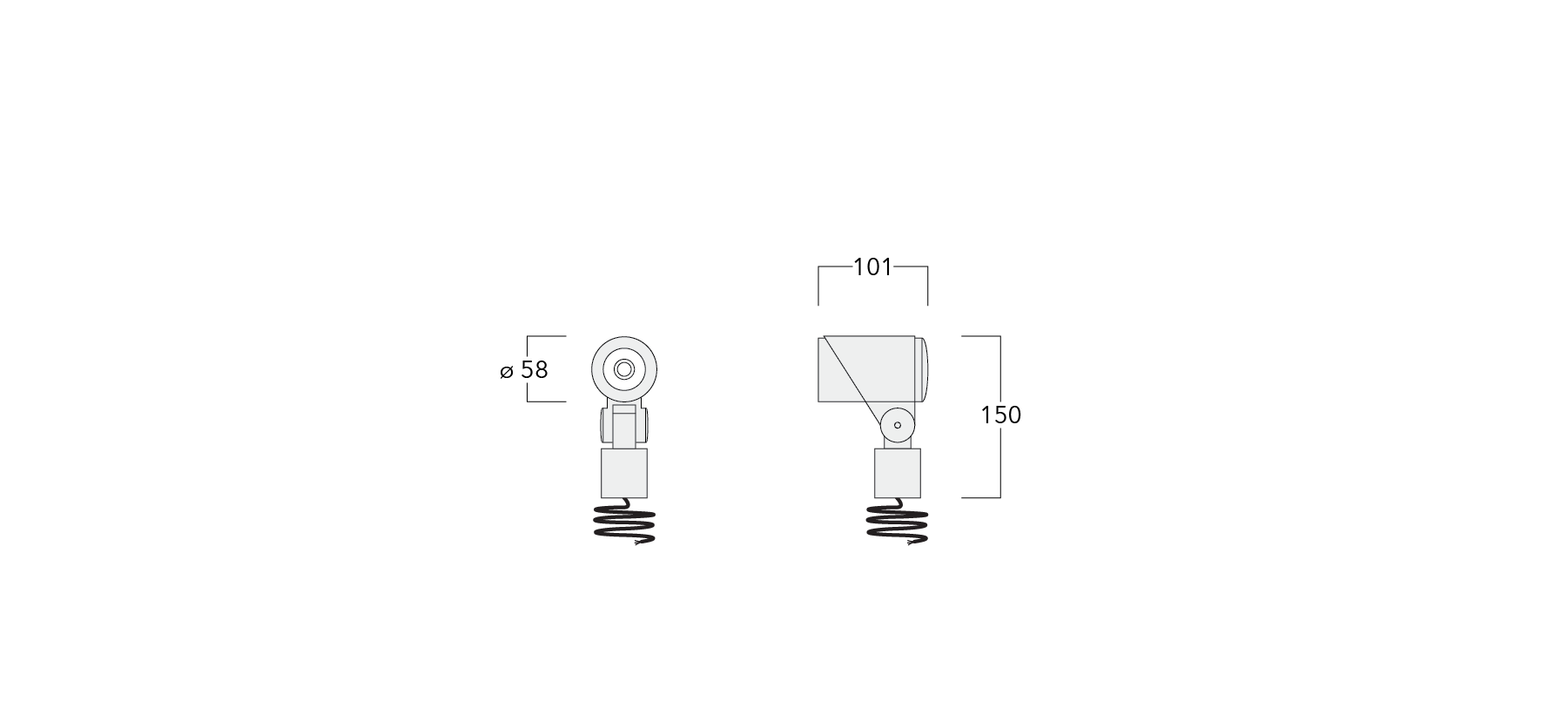 FLC301 Spigot mounted Schematics