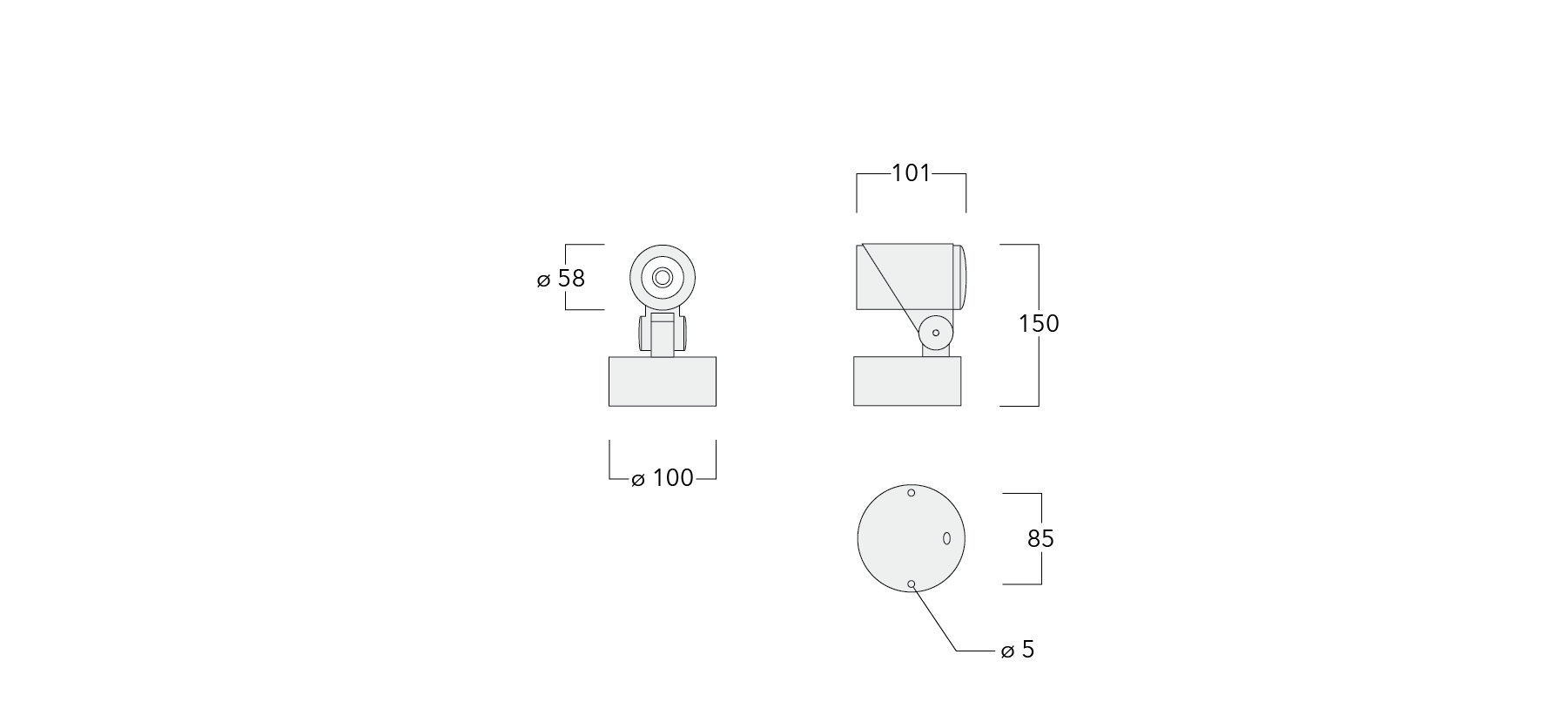 FLC301 Surface mounted Schematics