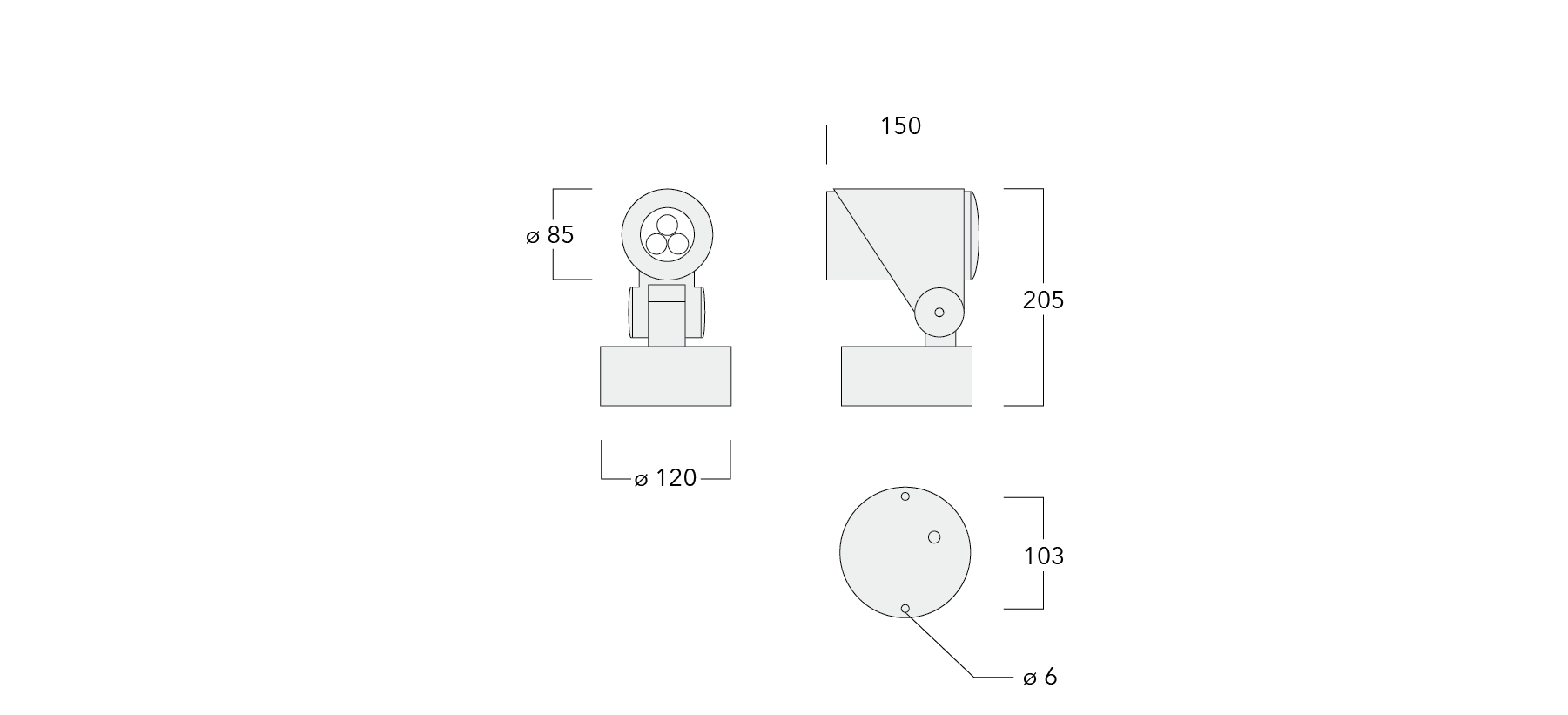 FLC311 Surface mounted Schematics