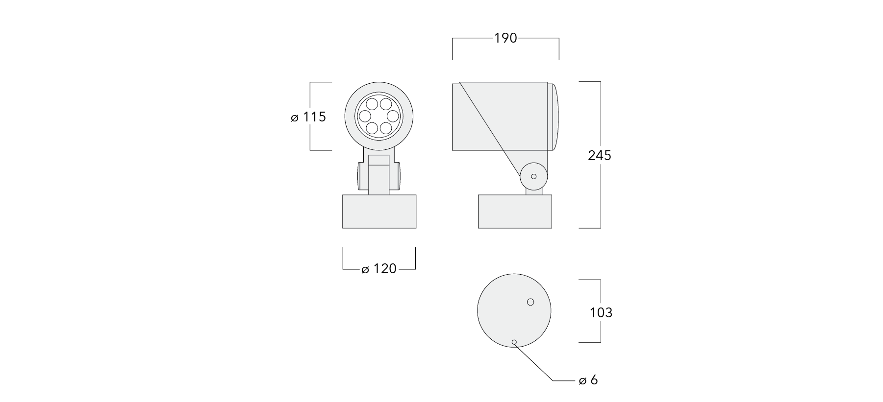 FLC321 Surface mounted Schematics