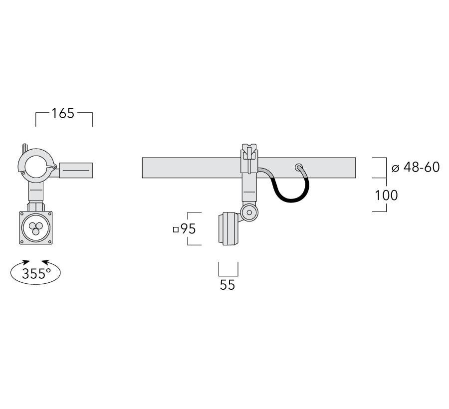 FLD111 LED Space frame Schematics