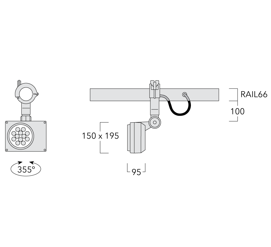 FLD131 LED RAIL66 Schematics