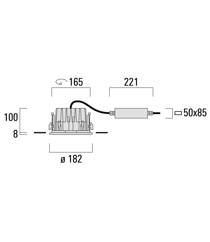 DOR130 LED Schematics