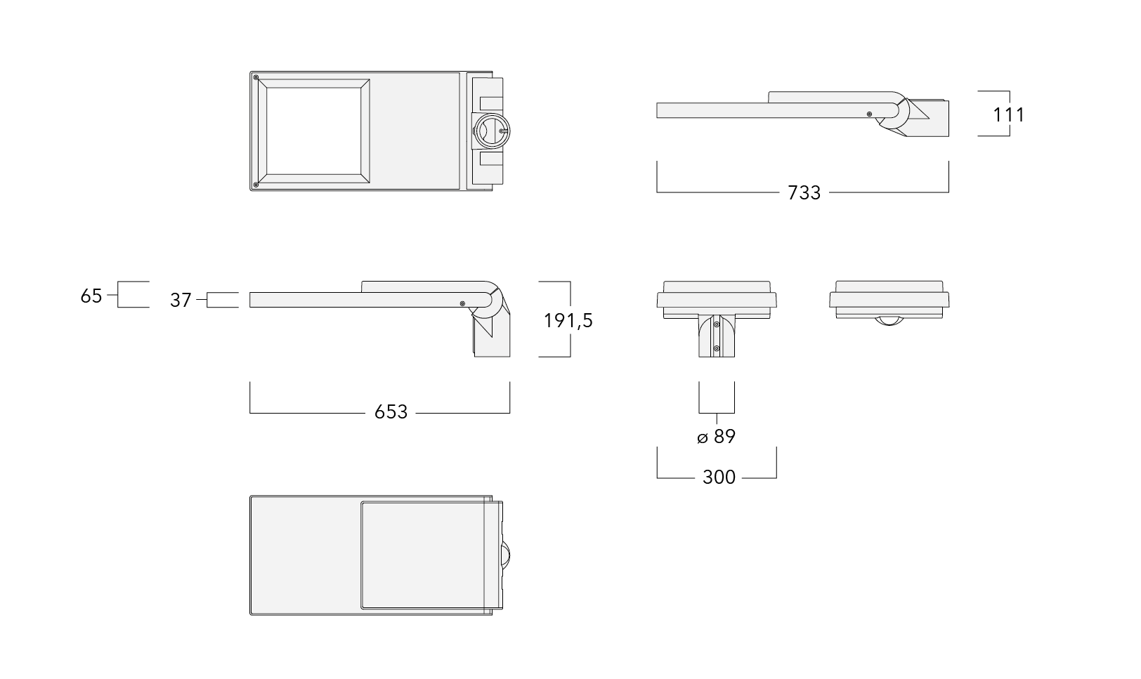 AFL130-WL LED Schematics