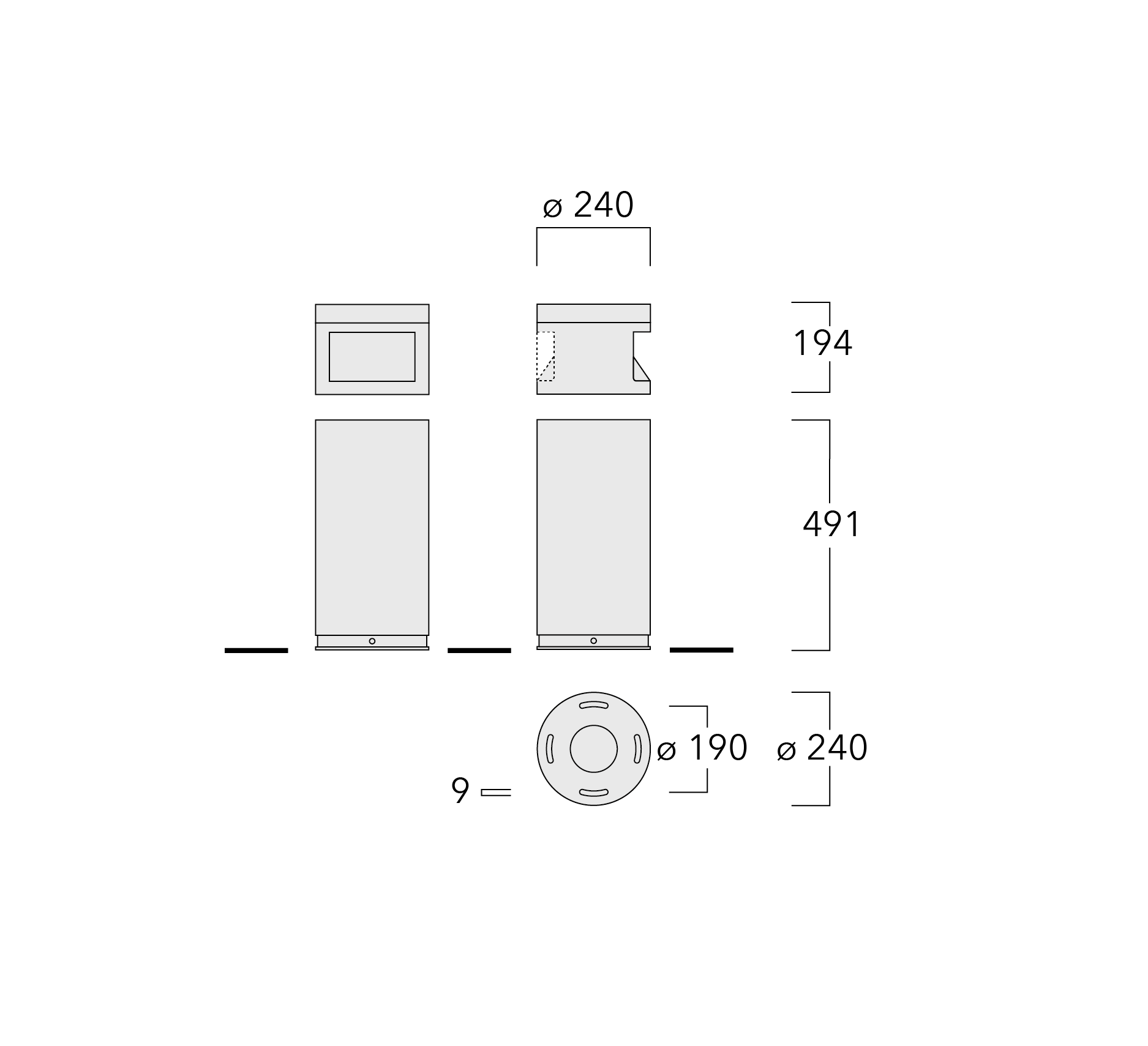 CFY259 LED - 685 mm Schematics