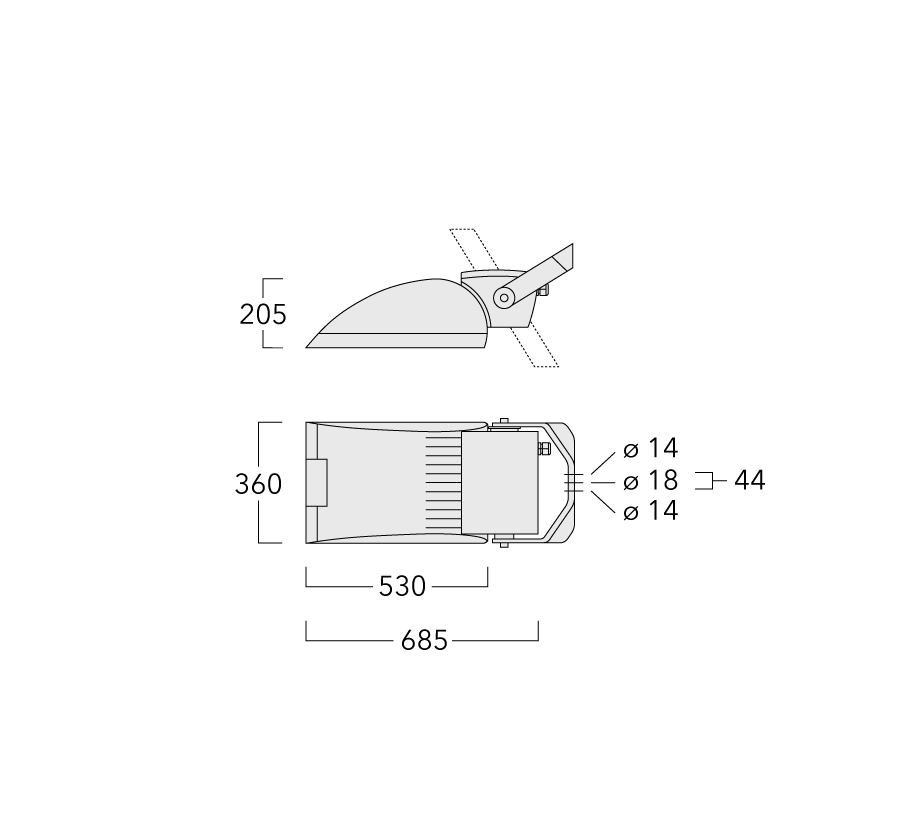 FLA460 LED Schematics