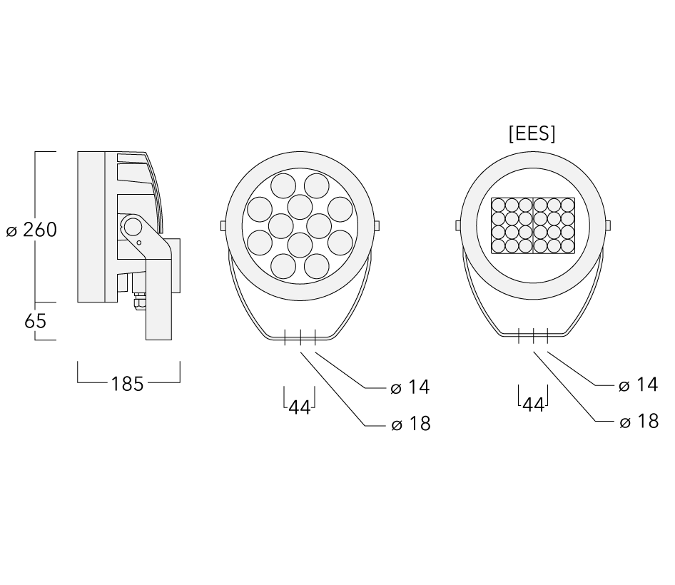 FLC230-TW LED Schematics