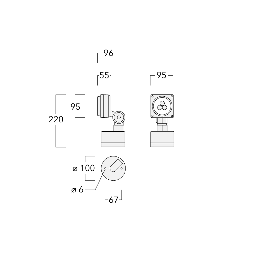 FLD111 LED Surface mounted Schematics