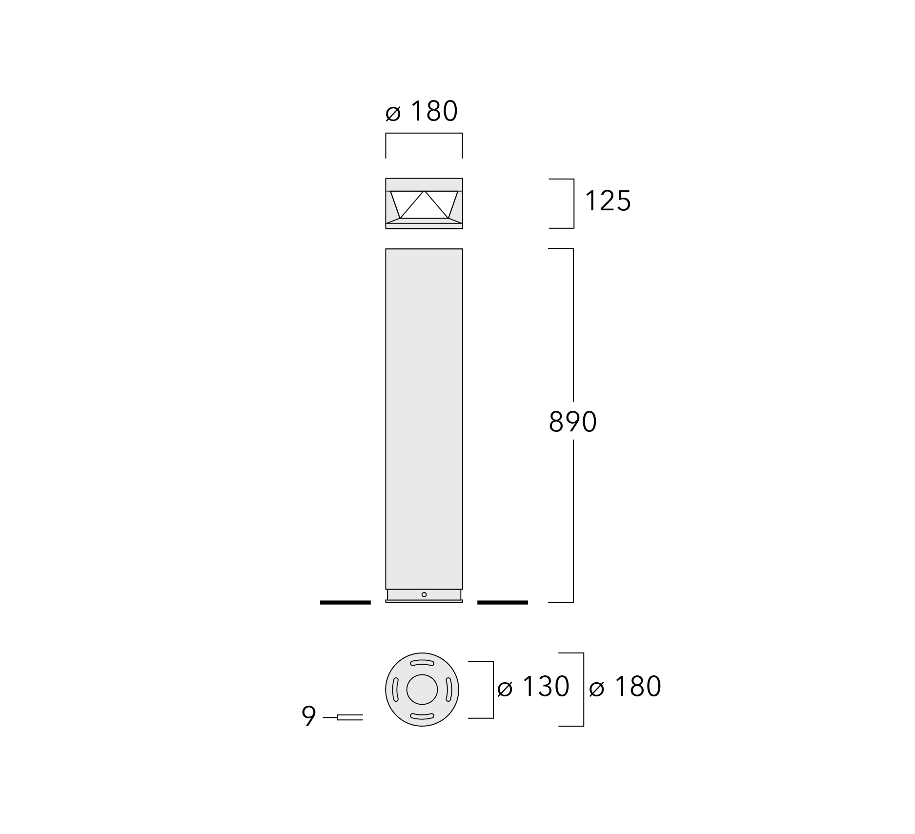 KTY234 LED - 1000 mm Schematics