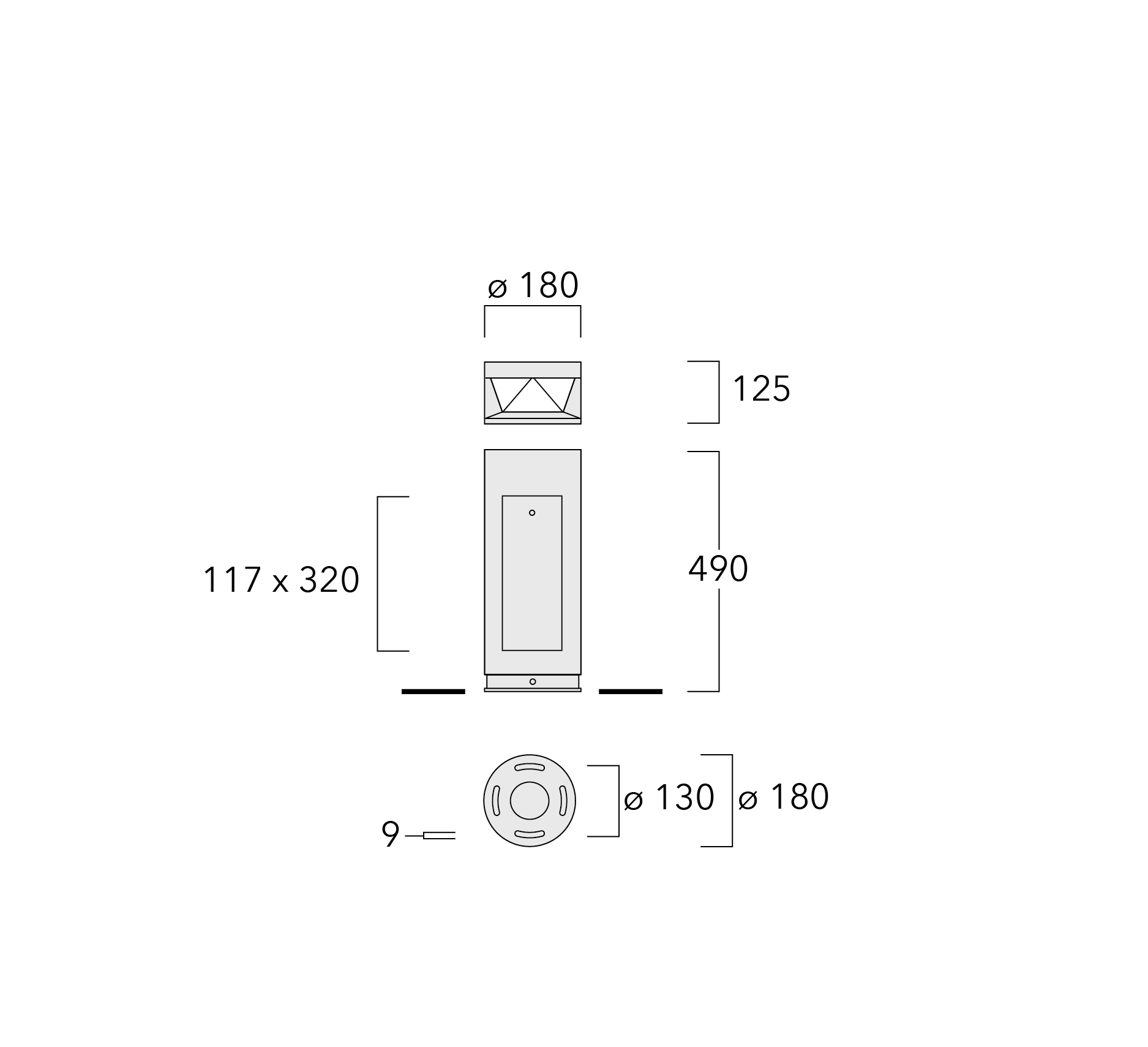 KTY234 LED - 600 mm Schematics