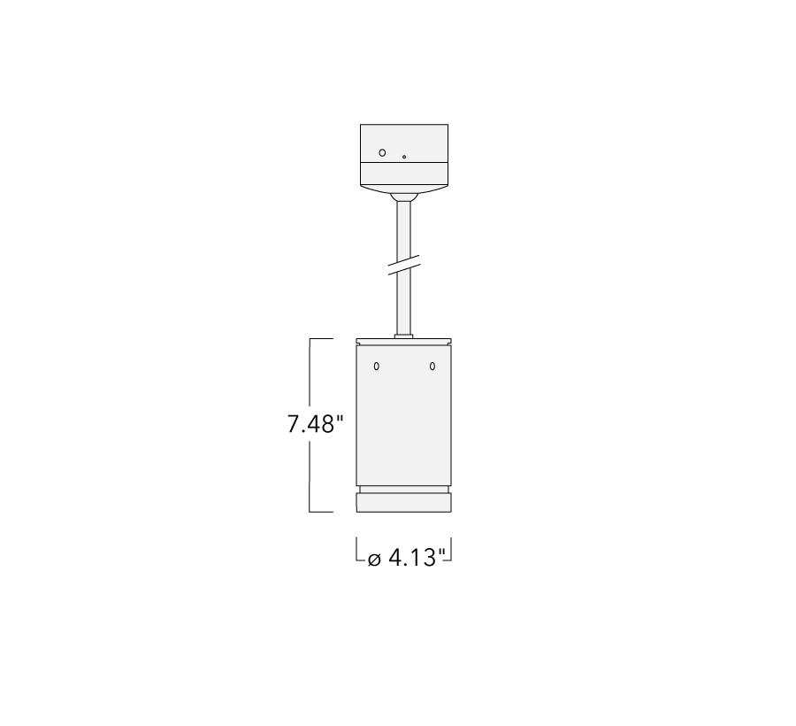 DAS110-PR PENDANT MOUNT Schematics