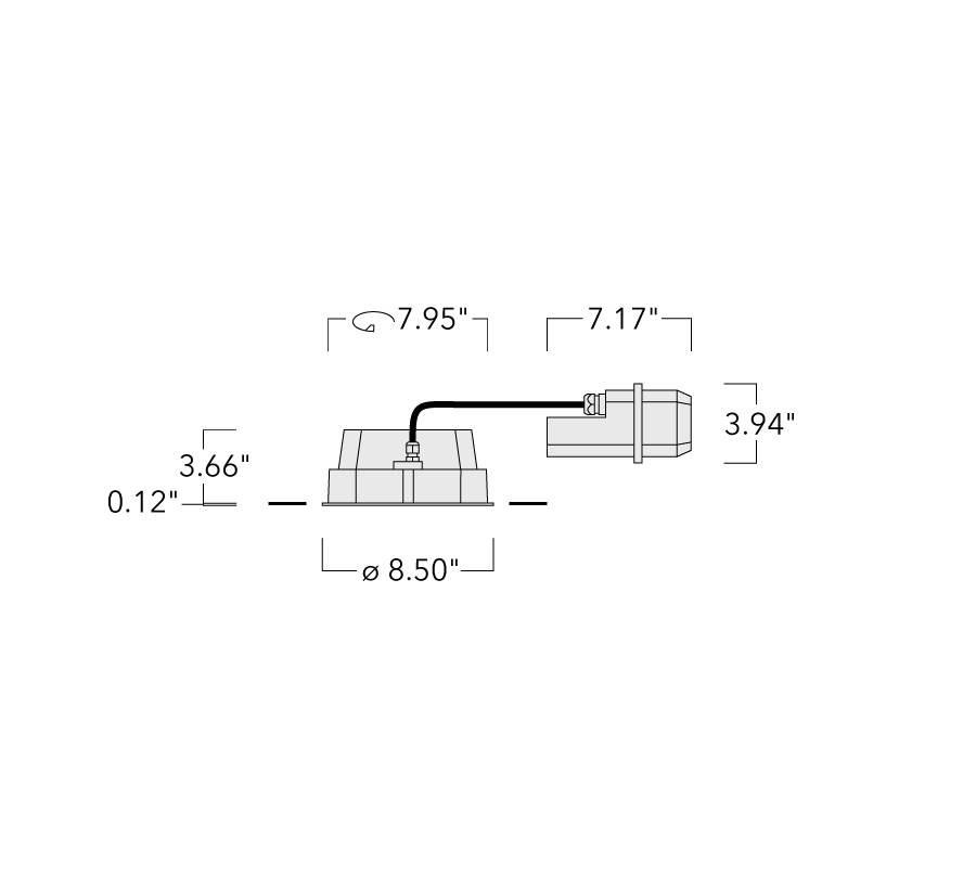 DOC140-FT TW LED TUNABLE WHITE [For Remodel] Schematics