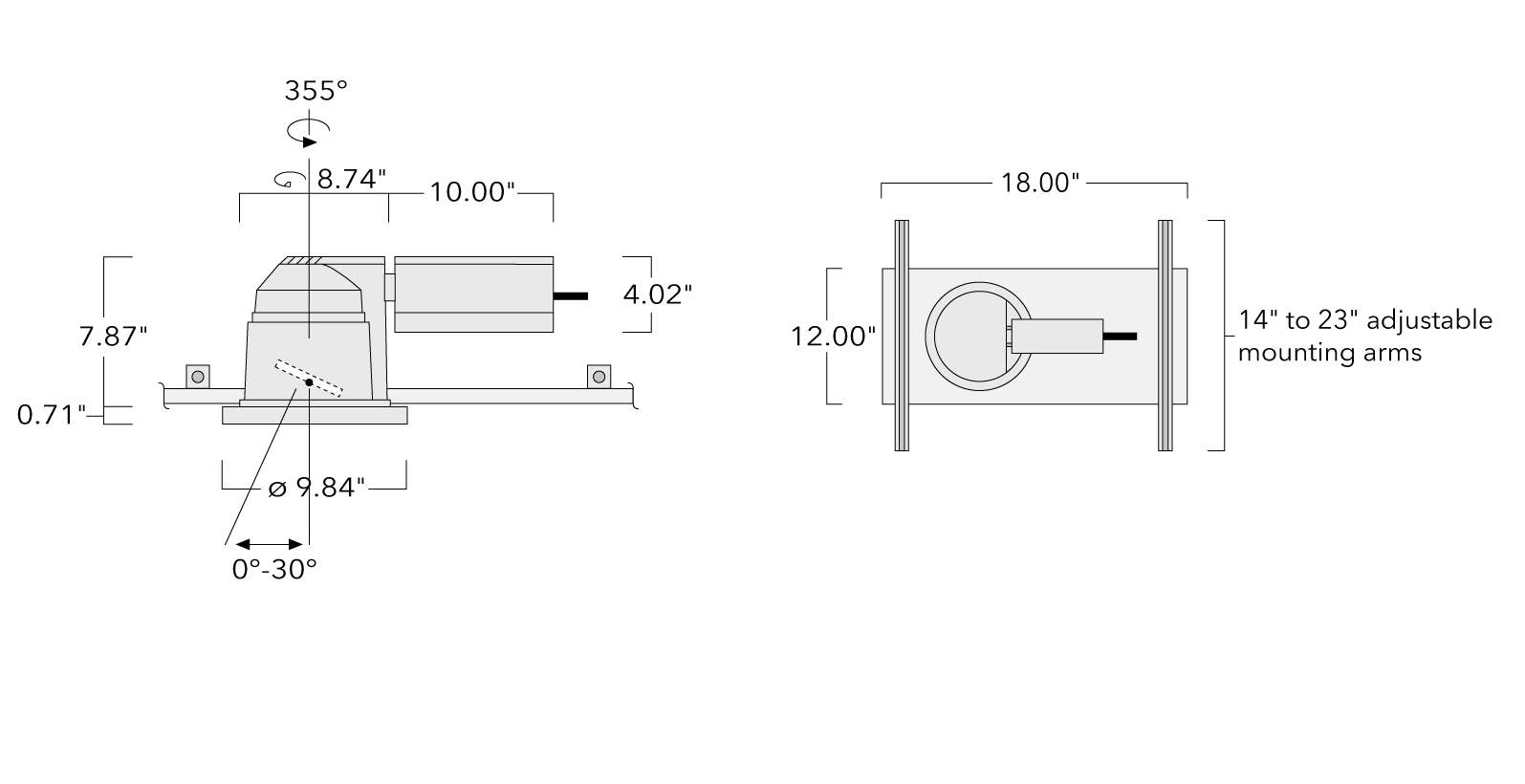 DOC240-GB LED Stainless Steel Schematics