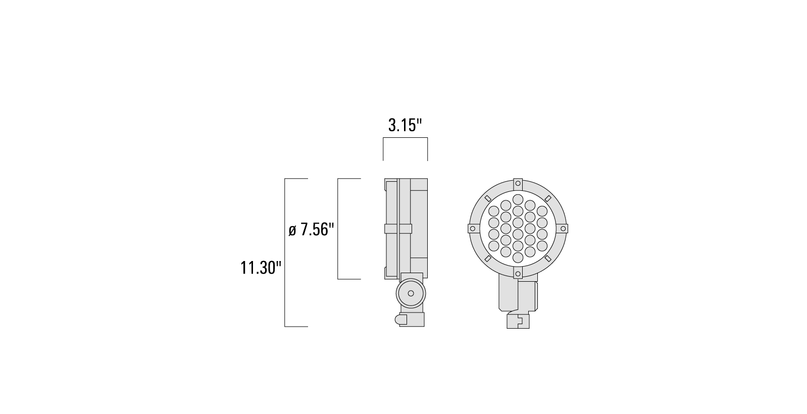 FLC141 LED #1 Schematics