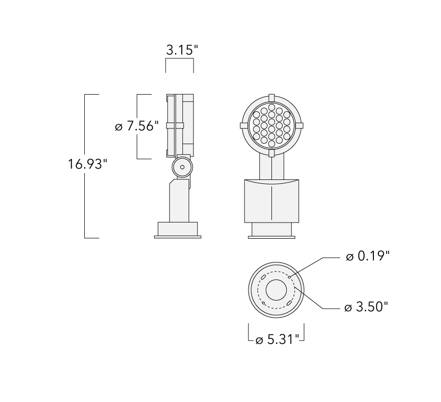 FLC141 LED POST Schematics