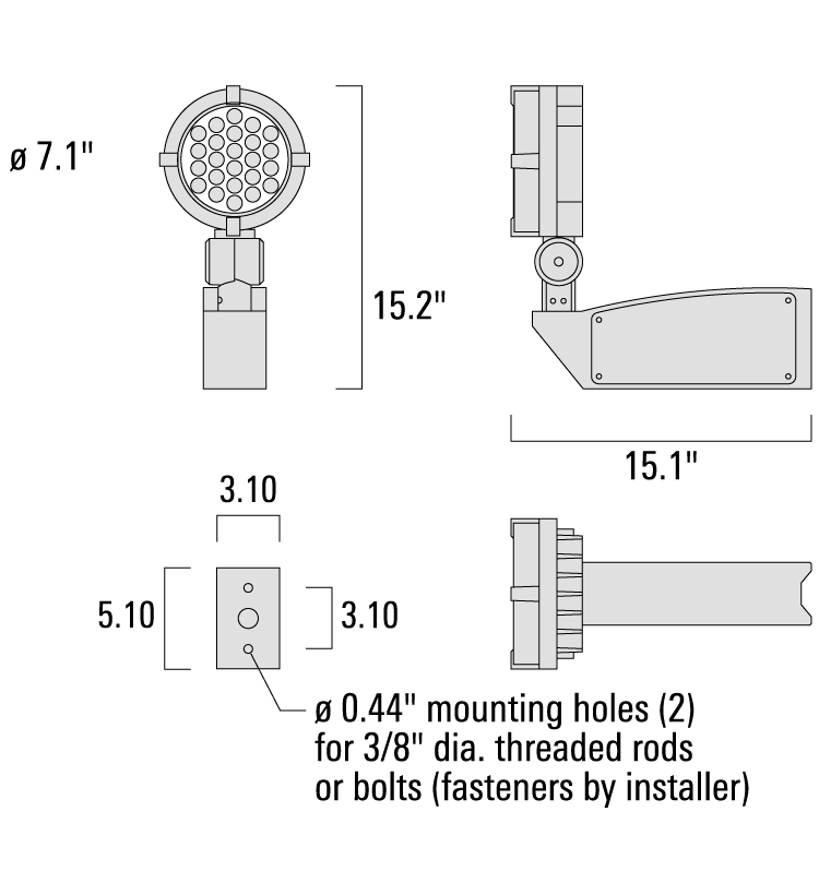 FLC141 LED - Ceon Schematics