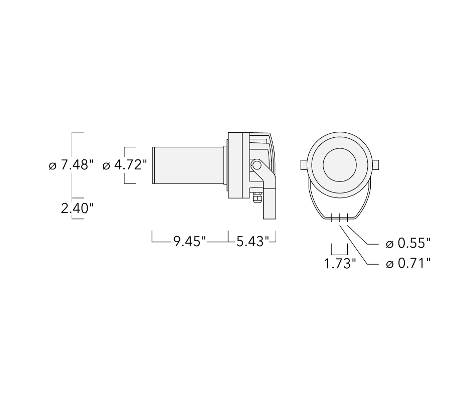 FLC220 LED FRAMING PROJECTOR Schematics