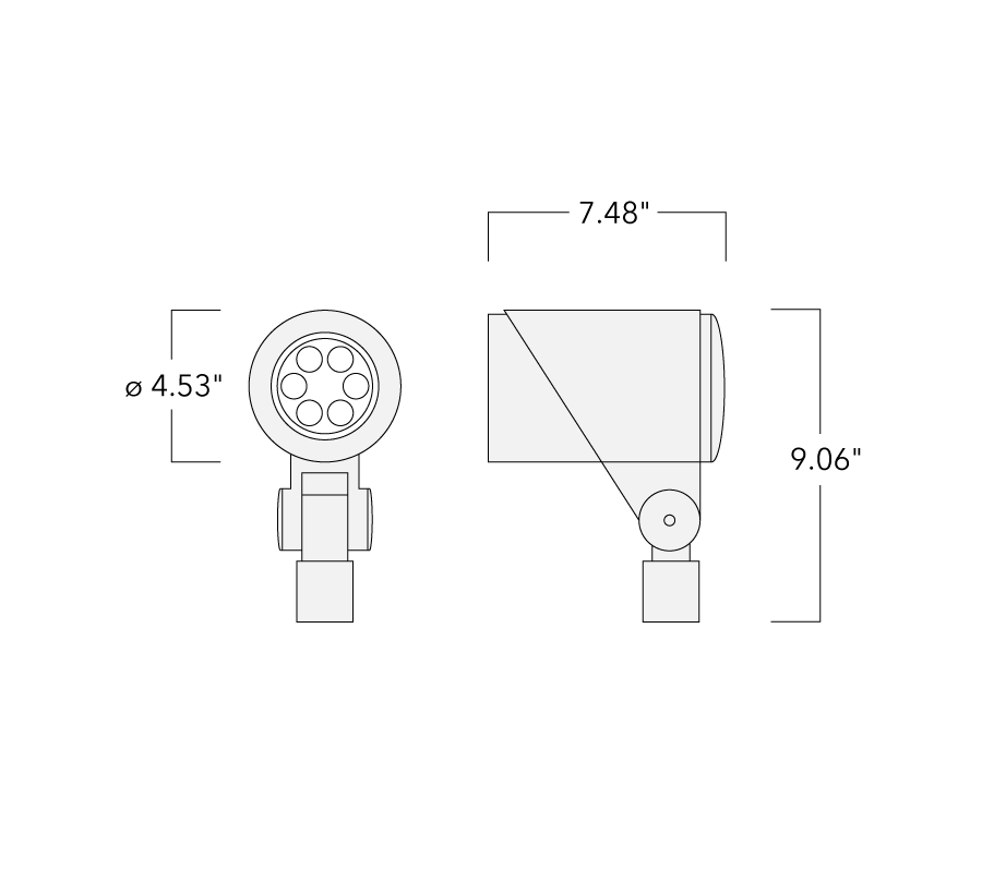 FLC321 Spigot mounted Schematics