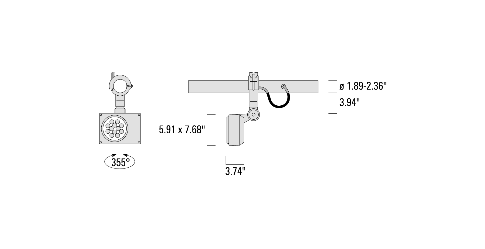 FLD131 LED RAIL66 Schematics