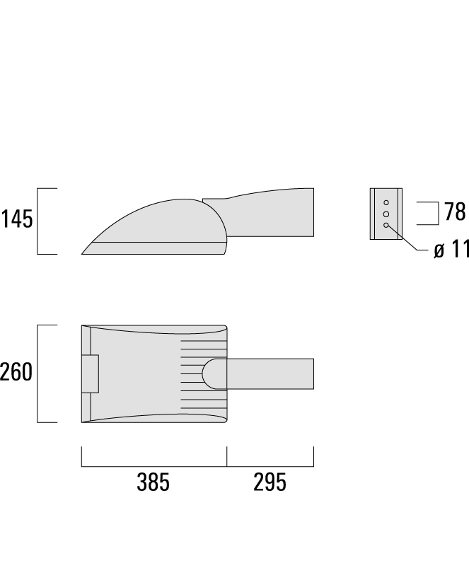 FLA441 LED Bracket version Schematics