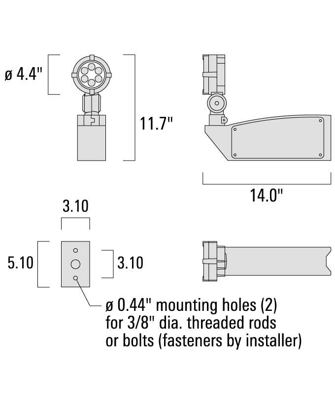 FLC121 LED - Ceon Schematics